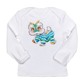 Chinese New Year Baby Dragon Long Sleeve Infant T  by 7Leagues