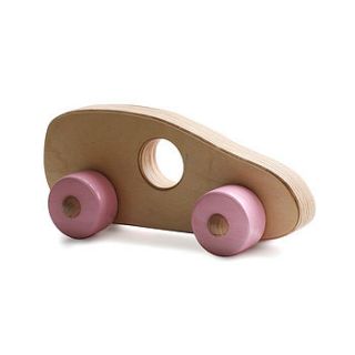 wooden estate car toy by hop & peck