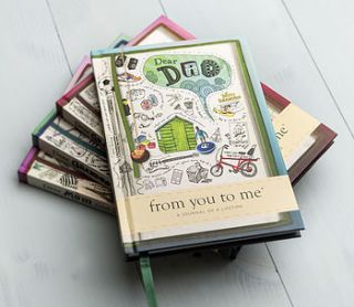 'dear dad' journal of a lifetime by from you to me