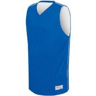 High Five Youth League Reversible Royal White Basketball Jersey   Youth L Clothing