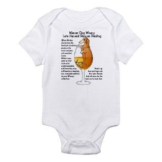 Rescue Riesling Dachshund Infant Bodysuit by terrypond