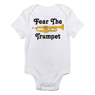Fear The Trumpet Music Infant Bodysuit by milestonesmusic