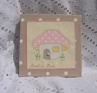 fairy toadstool applique picture by gettymops