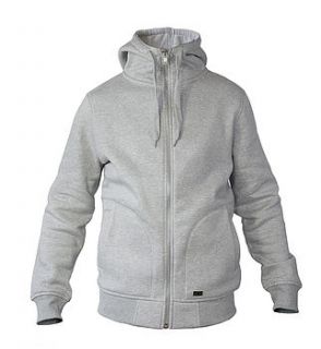 dunderdon hooded sweatshirt, grey marl by uk streetstyle