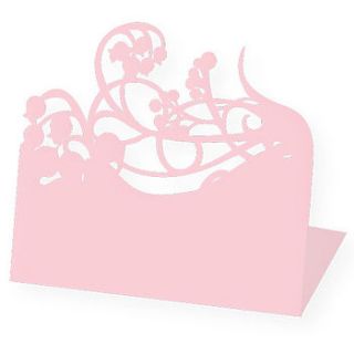 pack of six midsummer place cards by cutture
