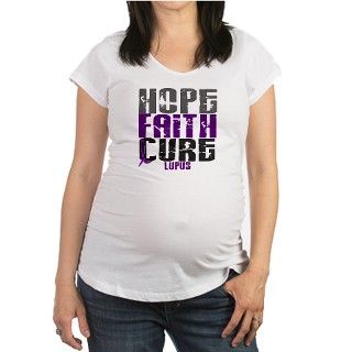 HOPE FAITH CURE Lupus Shirt by awarenessgifts