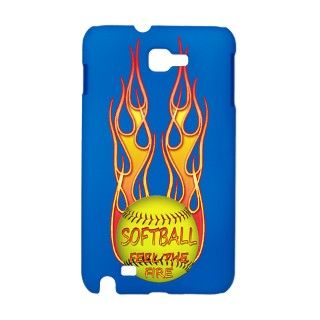 2 Softball Feel Fire png.png Galaxy Note Case by wallystees