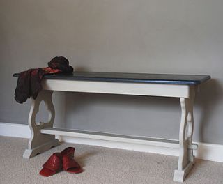 boot room bench by pippin & tog
