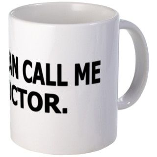 Call Me Doctor Mug by cyido