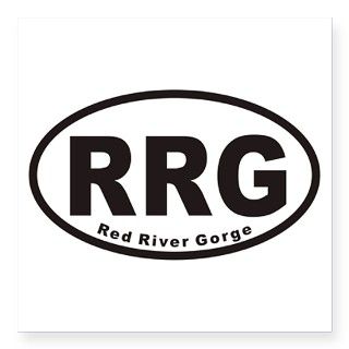 Red River Gorge RRG Euro Oval Sticker by Admin_CP1436