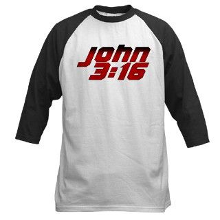 John 316 Christian Baseball Jersey by christian247