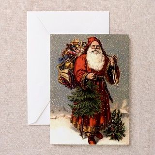 Father Christmas Greeting Cards (Pk of 10) by jaenne