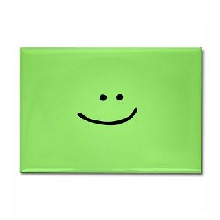 green apple ) Rectangle Magnet by popculturetees