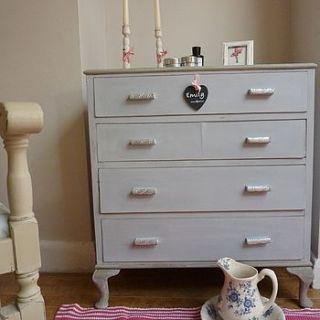 vintage chest of drawers by my little vintage attic