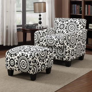 Handy Living Lincoln Park Chair and Ottoman