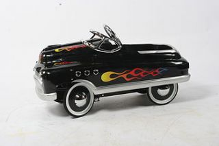 comet hot rod pedal car by hibba toys of leeds