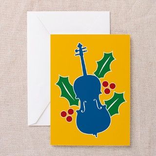 Cello Holly Greeting Cards (Pk of 10) by zenguin