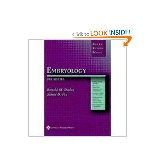 BRS Embryology (Board Review Series) (9780781757263) Dr. Ronald W. Dudek PhD, James D. Fix Books