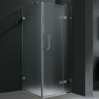 Vigo Pivot Door Frameless Shower Enclosure