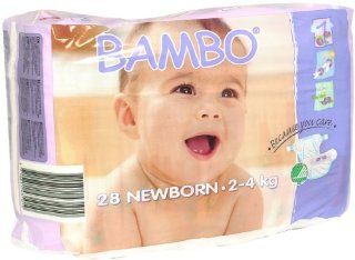Bambo Nature Baby Diapers Pack   Size 1 28ct. Health & Personal Care