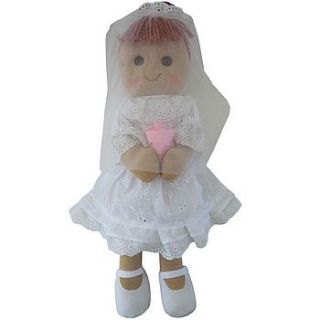 bride rag doll by little ella james