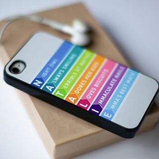 personalised smart phone case by elephant grey