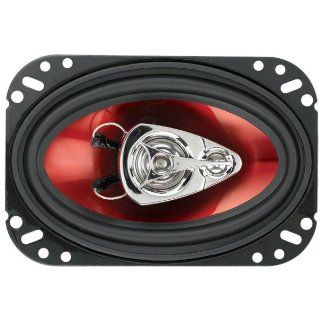 Boss CH4630 Chaos Series 4x6 Inch 3 Way Speakers (Pair)  Vehicle Speakers 