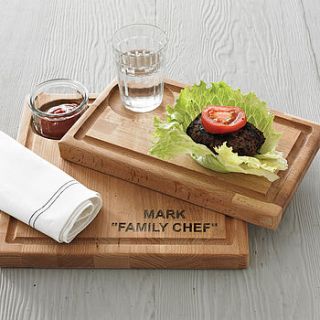 wooden serving board by papa dave creative carpentry