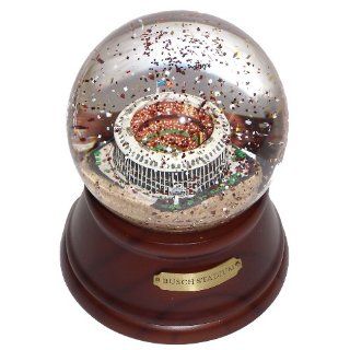 MLB Saint Louis Cardinals Historical Busch Stadium Former St Louis Cardinals Musical Globe  Sports Related Collectible Water Globes  Sports & Outdoors