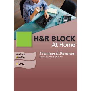 H&R Block At Home 2009 Premium & Business Federal + State + eFile [Formerly TaxCut]  [OLD VERSION] Software
