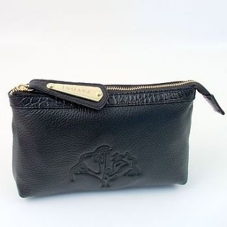 vip piamonte leather make up bag by vittoria i.pavoni