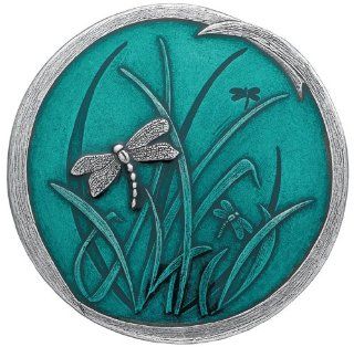 Danforth   Dragonfly Pewter Purse Mirror (Teal)  Personal Makeup Mirrors  Beauty
