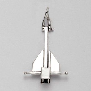 Sterling Silver Danforth Anchor Pendant Jewelry