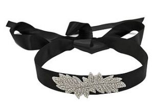 orla wedding dress belt by sash & co.