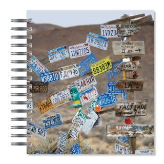 ECOeverywhere Been Everywhere Picture Photo Album, 18 Pages, Holds 72 Photos, 7.75 x 8.75 Inches, Multicolored (PA12303)  Wirebound Notebooks 