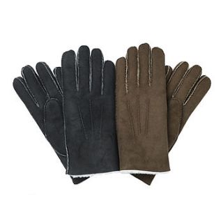 thorne men's classic sheepskin gloves by southcombe gloves