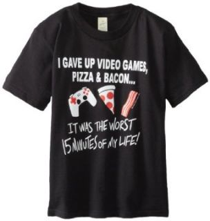 Hybrid Boys 8 20 Gave Up Pizza T Shirt Fashion T Shirts Clothing