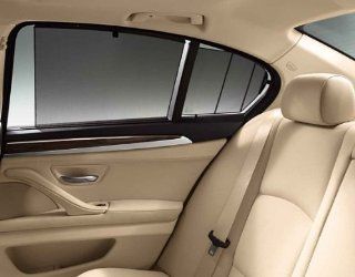 BMW Sun Visors  Rear Side Window (Set of 2)   5 Series Sedans 2011 2012 (except 2012 528i xDrive Sedan) Automotive