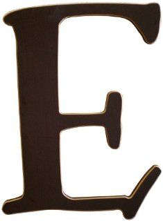 New Arrivals The Letter E, Chocolate Brown  Nursery Wall Decor  Baby