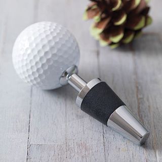 golf ball bottle stopper by me and my sport