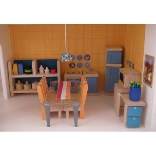 Plan Toy Doll House Kitchen   Neo Style Toys & Games
