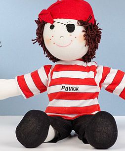 personalised boy rag doll by thelittleboysroom