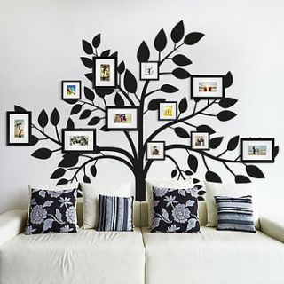 family photos tree wall sticker by sirface graphics
