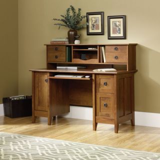 Sauder French Mills Office Computer Desk with Hutch