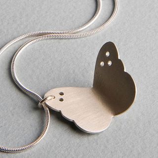 butterfly necklace by sharon schofield jewellery