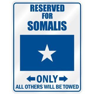 New " Reserved Only For Somali   Flag Nation " Somalia Parking Sign Country   Yard Signs