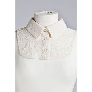 lace cotton collar by silklis