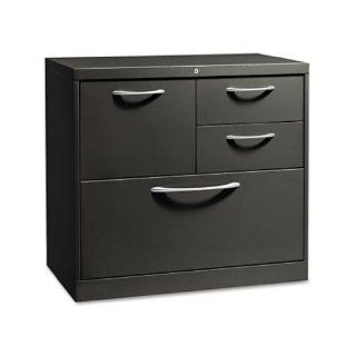 HON FC18730LAS   Flagship File Center w/Box/File/Lateral File Drawers, 30w x 18d x 28h, Charcoal  Lateral File Cabinets 