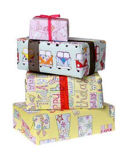 luxury wrapping paper set by paper salad