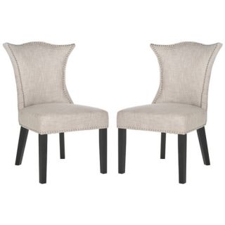 International Design Regis Leather Side Chair (Set of 2)